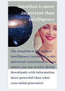 Intuition is more important than Intelligence