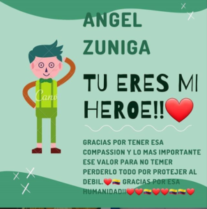 Angel Zuniga Tienes El Valor y Conciencia del Héroe